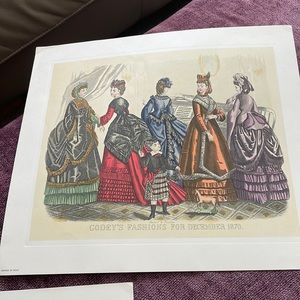 Antique fashion proofs